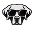 Good Boy - Black Labrador with Sunglasses Golf Ball Marker with Hat Clip