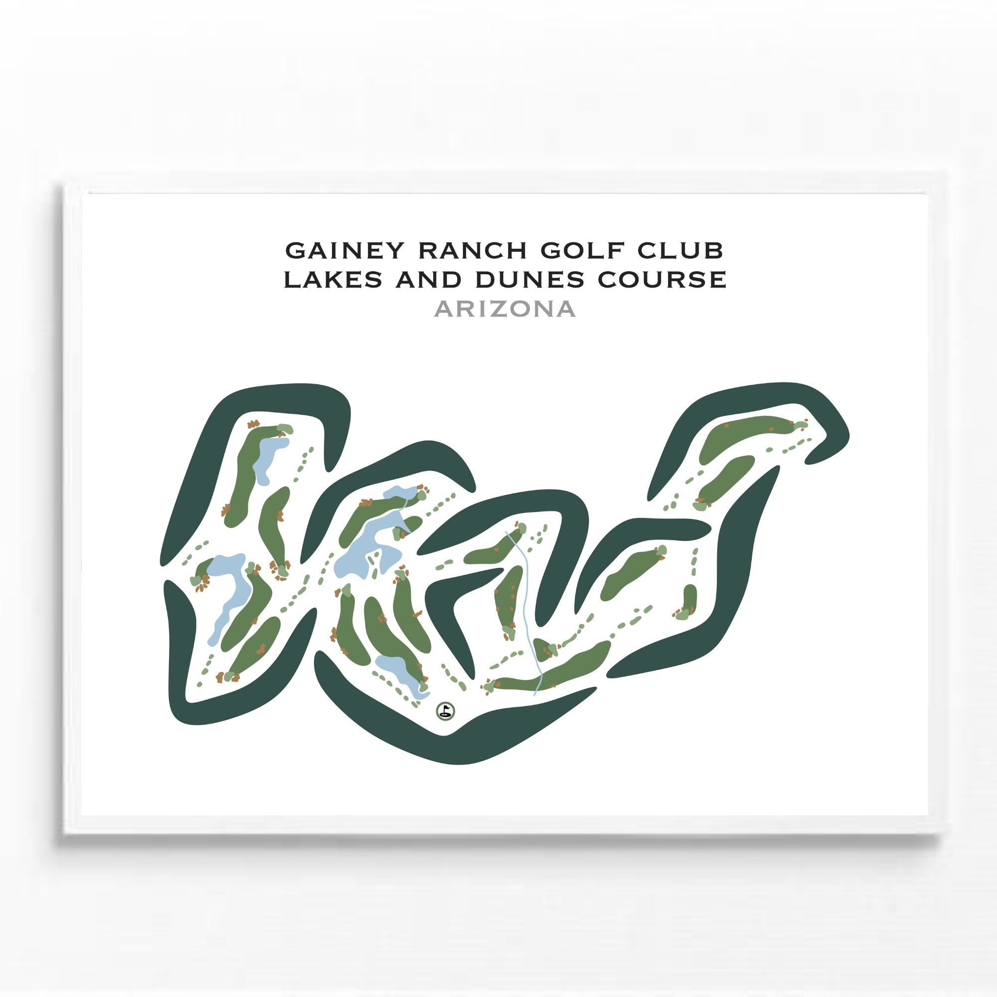 Gainey Ranch Golf Club, Arizona - Printed Golf Courses