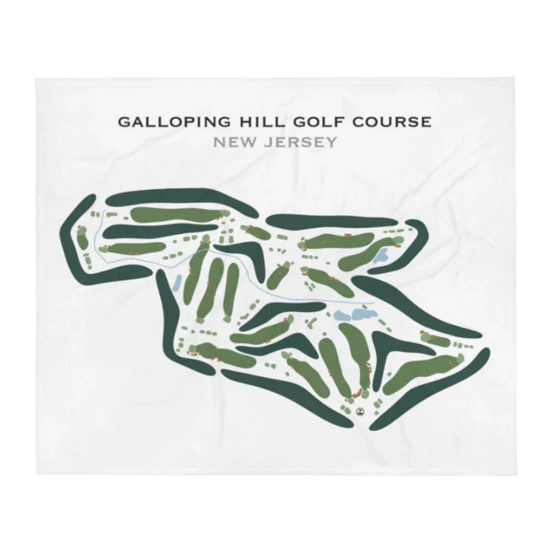 Galloping Hill Golf Course, New Jersey - Printed Golf Courses