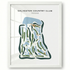 Galveston Country Club, Texas - Printed Golf Courses