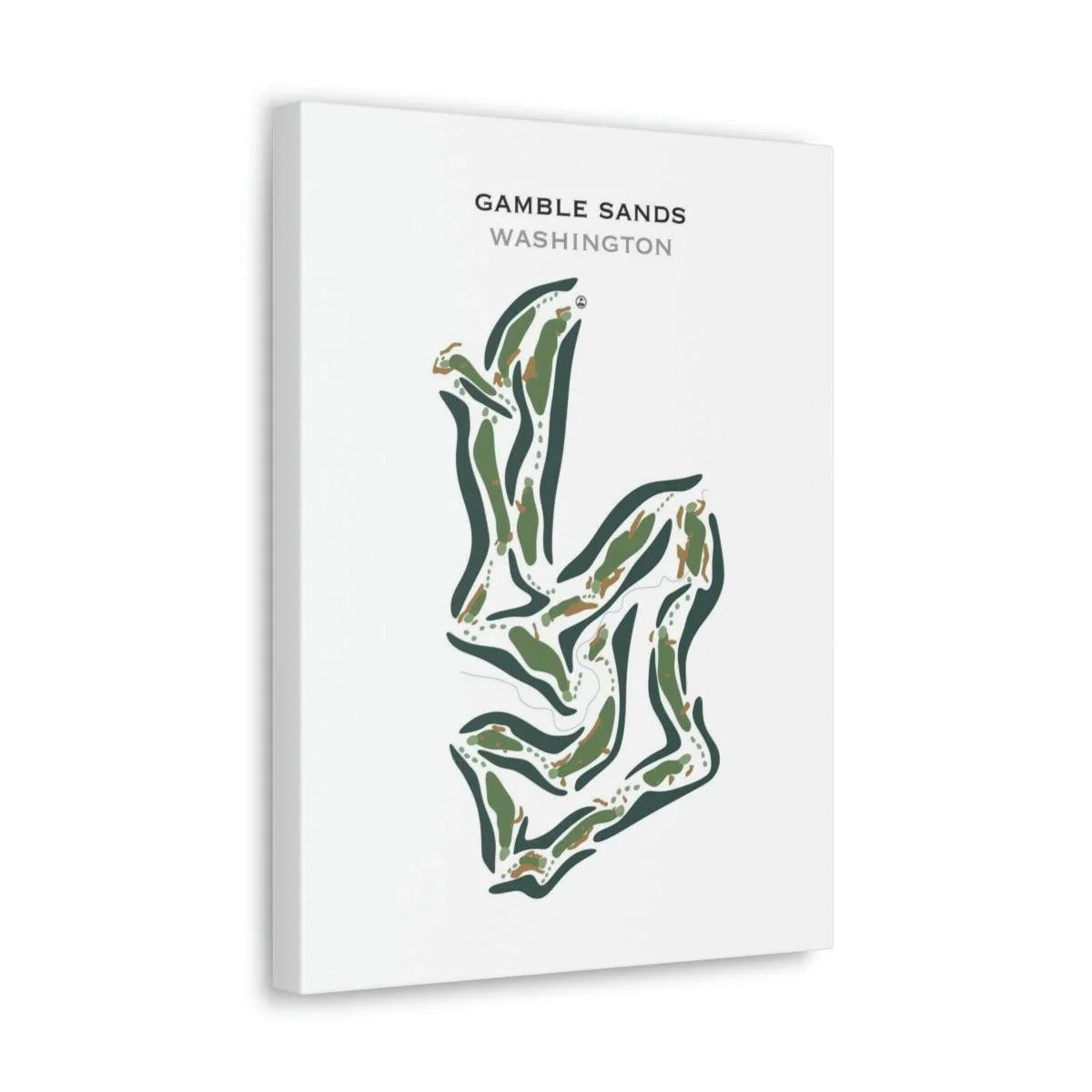 Gamble Sands, Washington - Printed Golf Courses