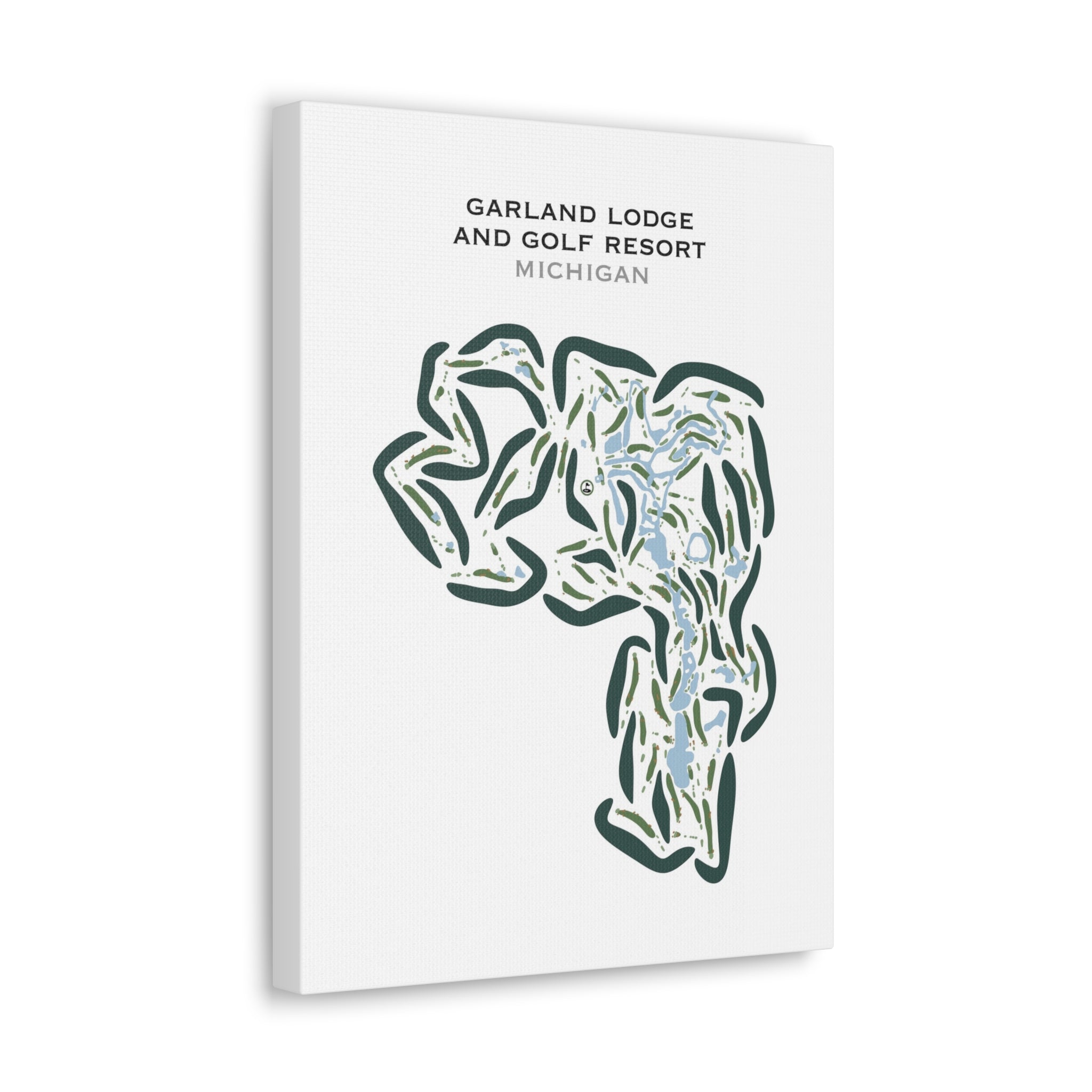 Garland Lodge & Golf Resort, Michigan - Printed Golf Courses