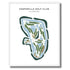 Gasparilla Golf Club, Florida - Printed Golf Courses