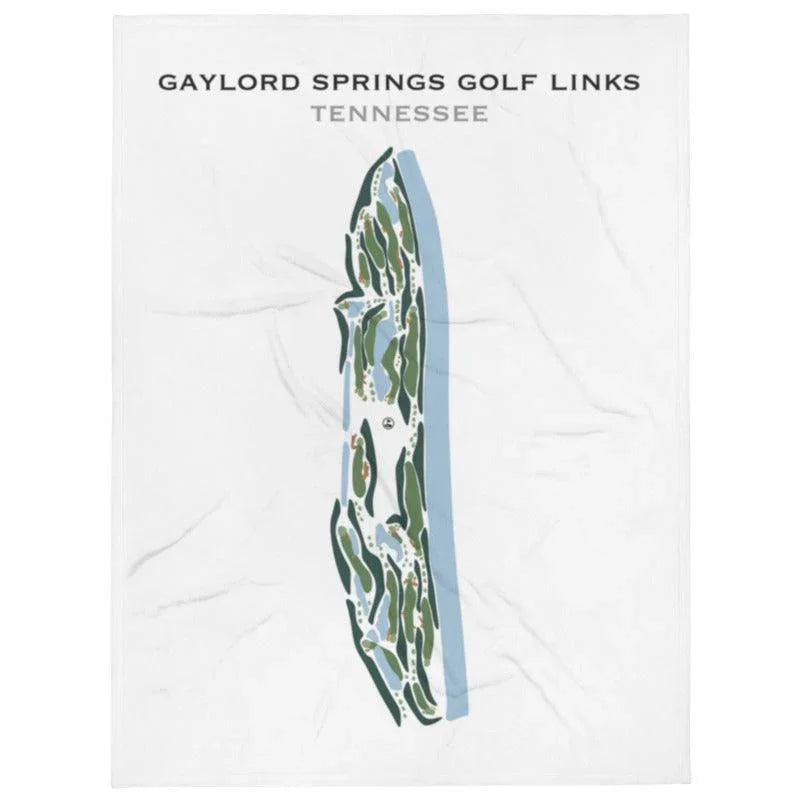 Gaylord Springs Golf Links, Tennessee - Printed Golf Courses