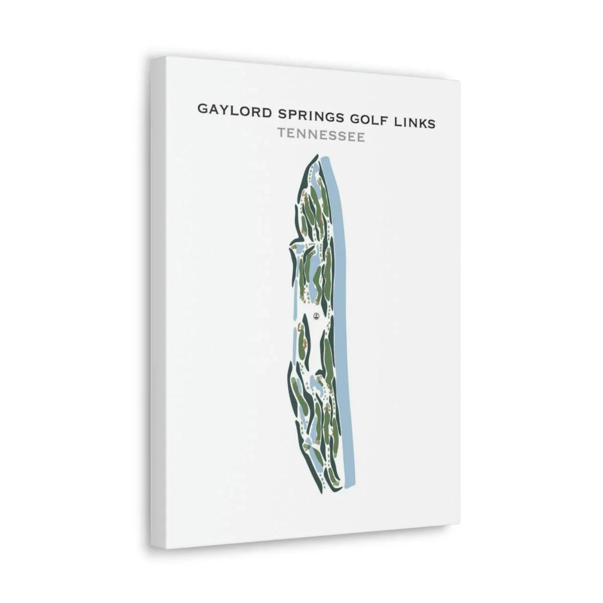 Gaylord Springs Golf Links, Tennessee - Printed Golf Courses