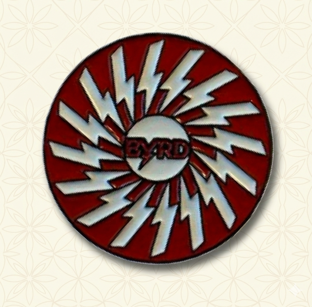 THE BYRD BALL MARKERS - Red, White & Blue