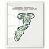 General George V. Underwood Golf Complex, Texas - Printed Golf Courses