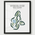 Generation I Course at Lake Land Village Golf Course, Washington - Printed Golf Courses