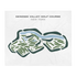 Genesee Valley Golf Course, New York - Printed Golf Courses