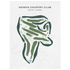 Geneva Country Club, New York - Printed Golf Courses