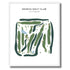 Geneva Golf Club, Illinois - Printed Golf Course