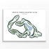 Gentle Creek Country Club, Texas - Printed Golf Courses