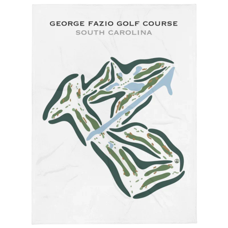 George Fazio Golf Course, South Carolina - Printed Golf Courses
