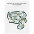 George W. Dunne National Golf Course, Illinois - Printed Golf Courses