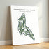 George Wright Golf Course, Massachusetts - Printed Golf Courses