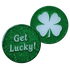 Get Lucky Four Leaf Clover Shamrock Ball Marker by ReadyGOLF