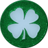 Get Lucky Four Leaf Clover Shamrock Ball Marker by ReadyGOLF