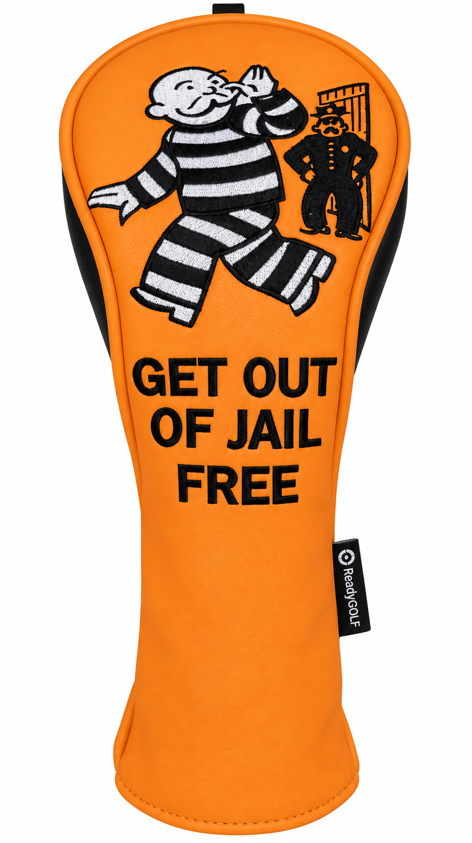 Get Out of Jail Free Hybrid Headcover by ReadyGOLF