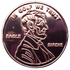 Giant Lucky Penny Ball Marker & Hat Clip by ReadyGOLF