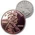 Giant Lucky Penny Ball Marker & Hat Clip by ReadyGOLF