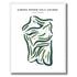 Gibson Woods Golf Course, Illinois - Printed Golf Courses