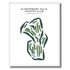 Glastonbury Hills Country Club, Connecticut - Printed Golf Courses