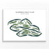 Gleddoch Golf Club, Scotland - Printed Golf Courses