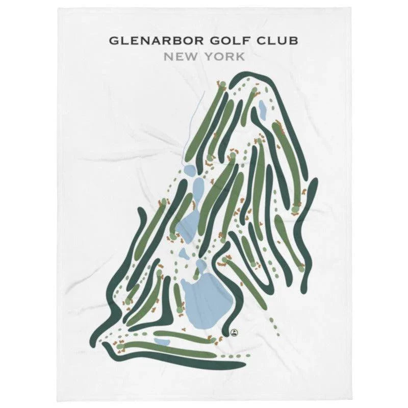 GlenArbor Golf Club, New York - Printed Golf Courses