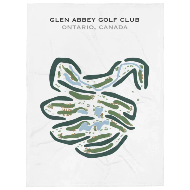 Glen Abbey Golf Club, Ontario, Canada - Printed Golf Courses