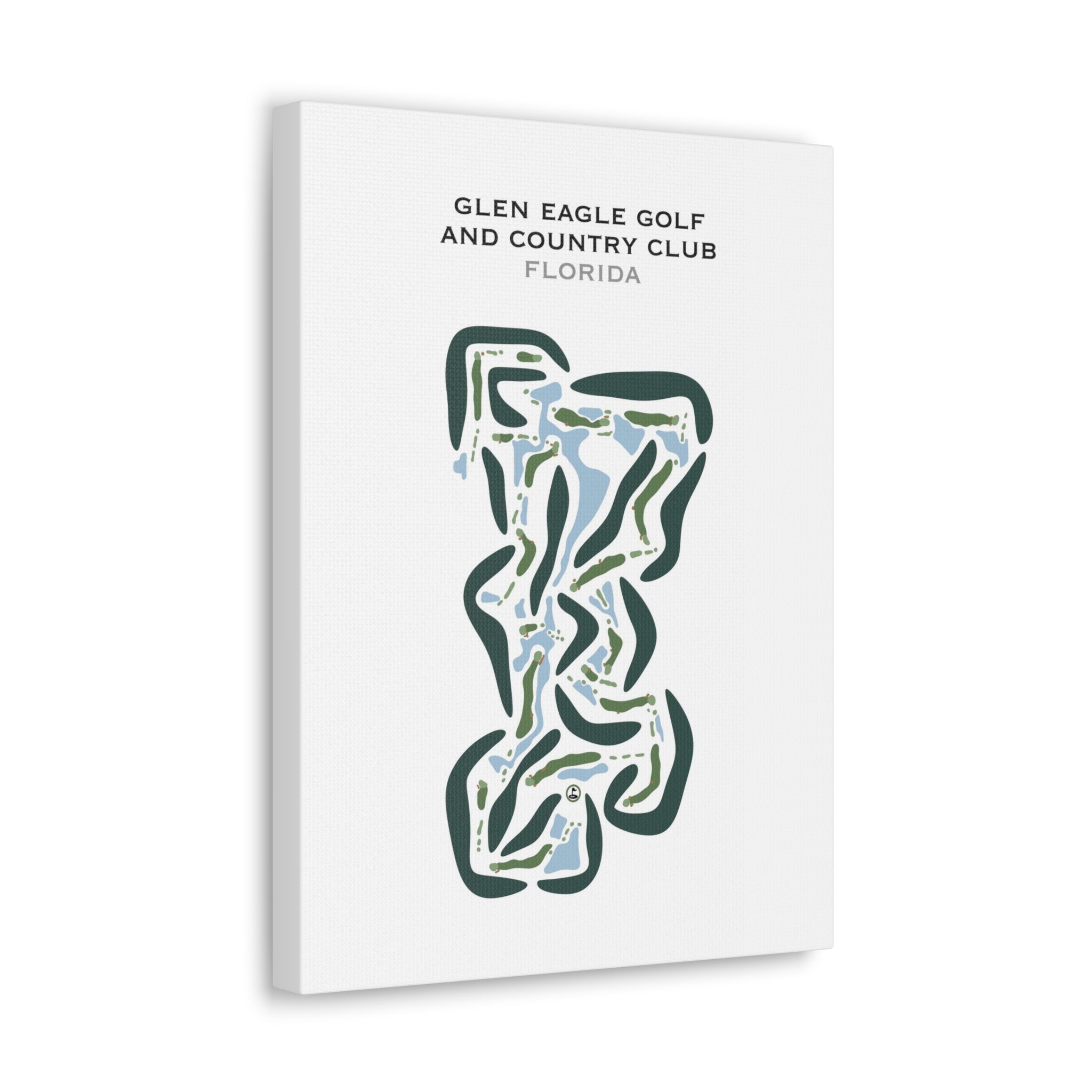 Glen Eagle Golf and Country Club, Florida - Printed Golf Courses