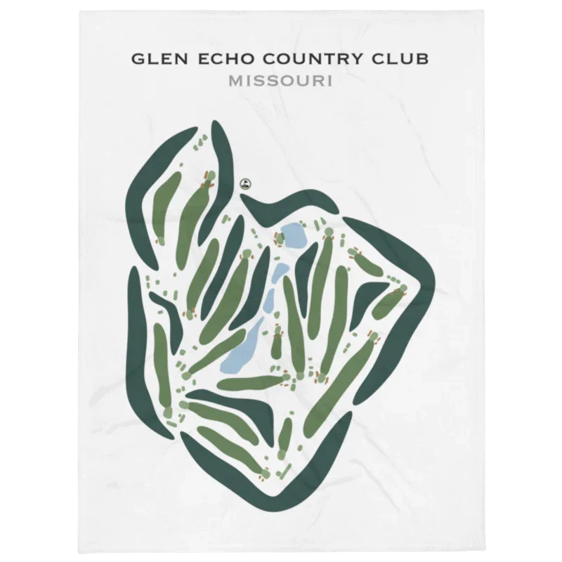 Glen Echo Country Club, Missouri - Printed Golf Courses