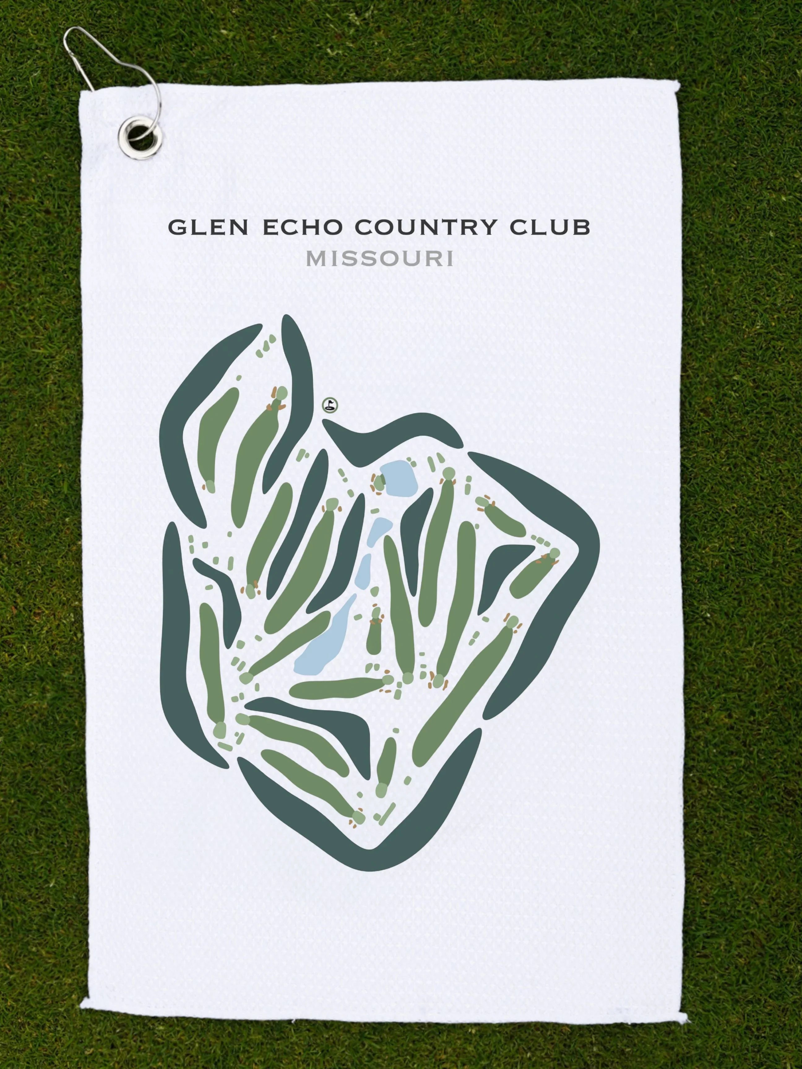 Glen Echo Country Club, Missouri - Printed Golf Courses