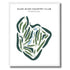 Glen Echo Country Club, Missouri - Printed Golf Courses