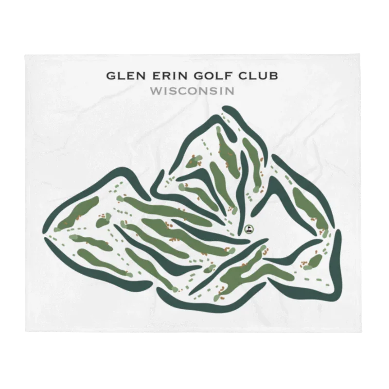 Glen Erin Golf Club, Wisconsin - Printed Golf Courses