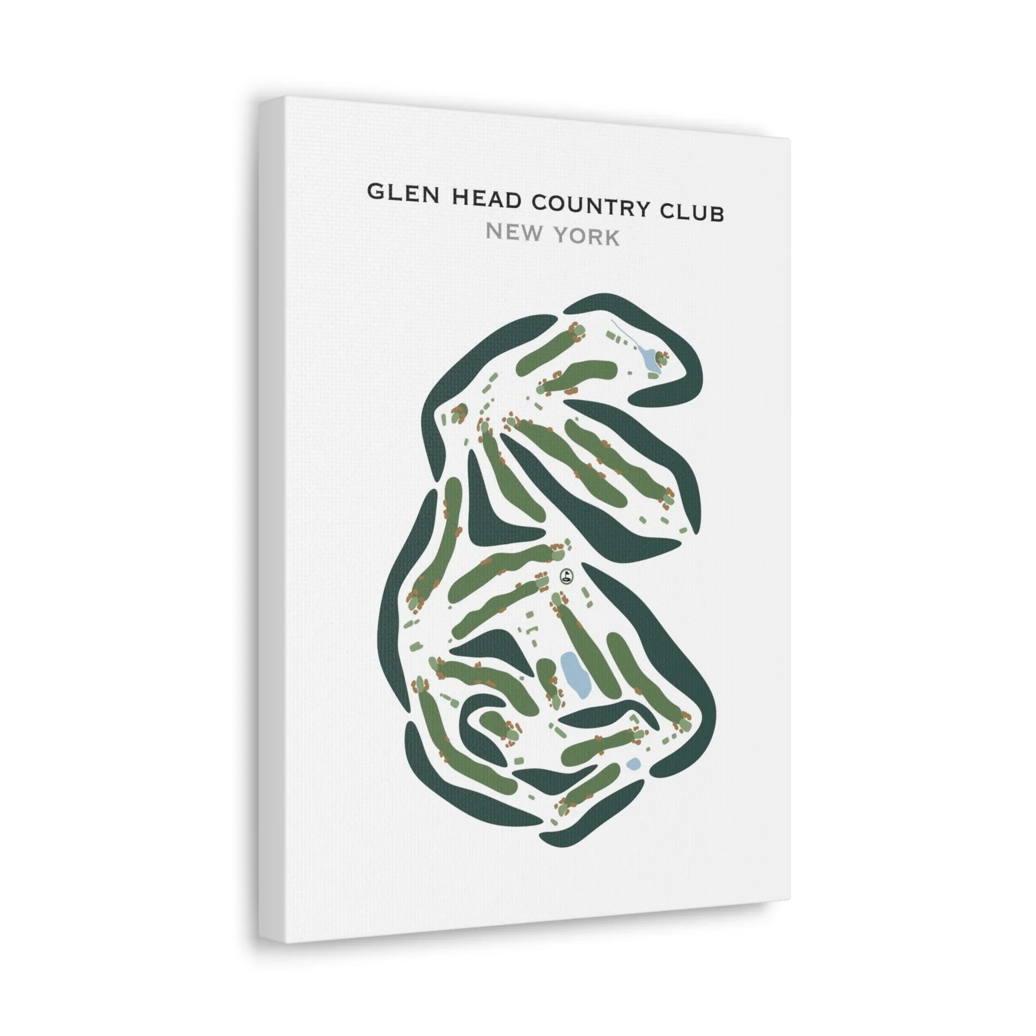 Glen Head Country Club, New York - Printed Golf Courses