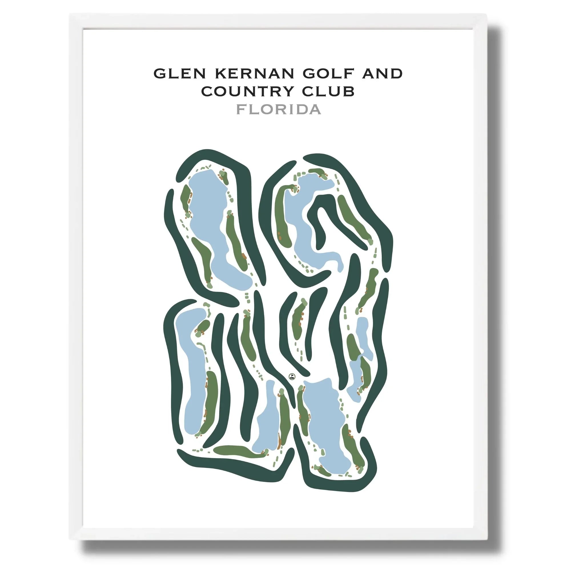 Glen Kernan Golf & Country Club, Florida - Printed Golf Courses