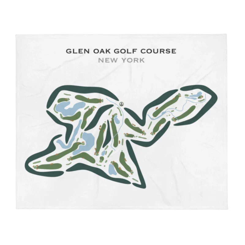 Glen Oaks Golf Course, New York (Landscape) - Printed Golf Courses