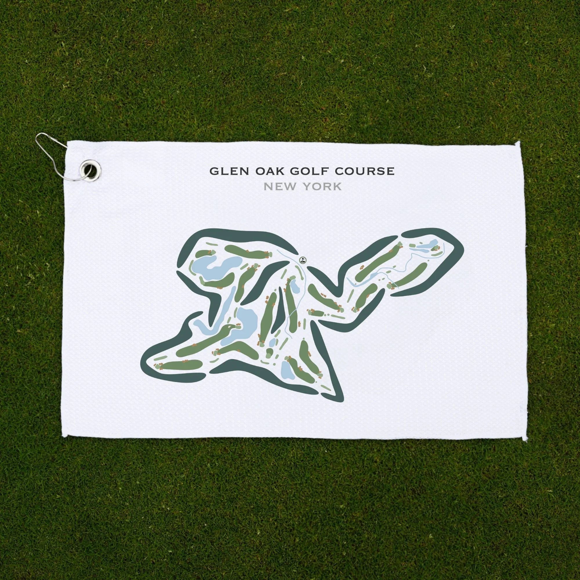 Glen Oaks Golf Course, New York (Landscape) - Printed Golf Courses