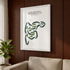 Glen Oaks Golf & Racquet Club, California - Printed Golf Courses