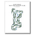 Glen Eagle Golf & Country Club, Florida - Printed Golf Course