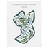 Glenbrook Golf Course, Texas - Printed Golf Courses