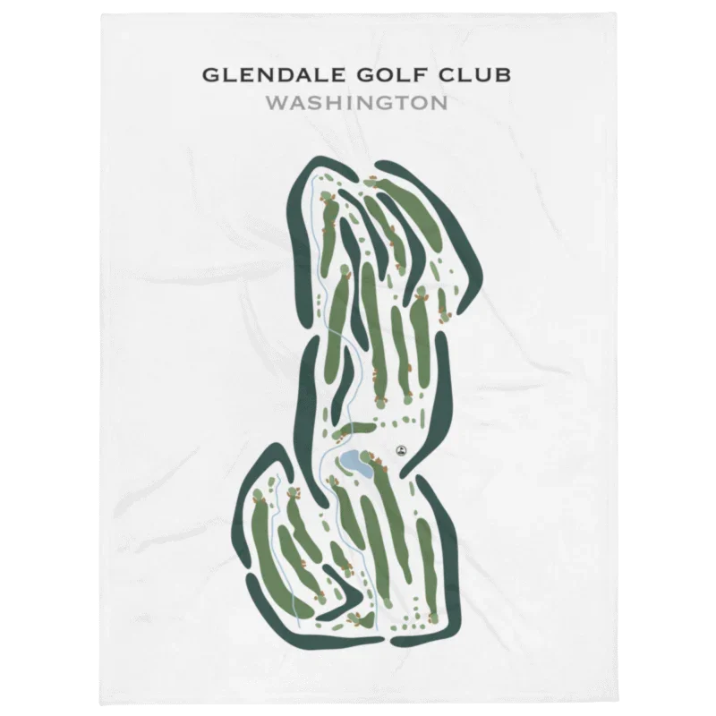 Glendale Golf Club, Washington - Printed Golf Courses