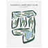 Glendale Lakes Golf Club, Illinois - Printed Golf Courses