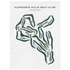 Glendarin Hills Golf Club, Indiana - Printed Golf Courses