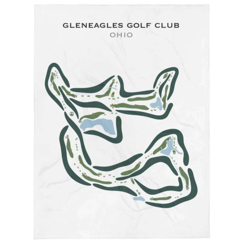 Gleneagles Golf Club & Events, Ohio - Printed Golf Courses