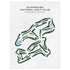 Glenmaura National Golf Club, Pennsylvania - Printed Golf Course