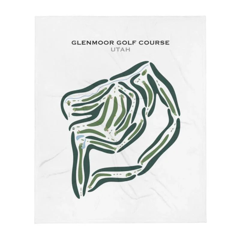 Glenmoor Golf Course, South Jordan Utah - Printed Golf Courses