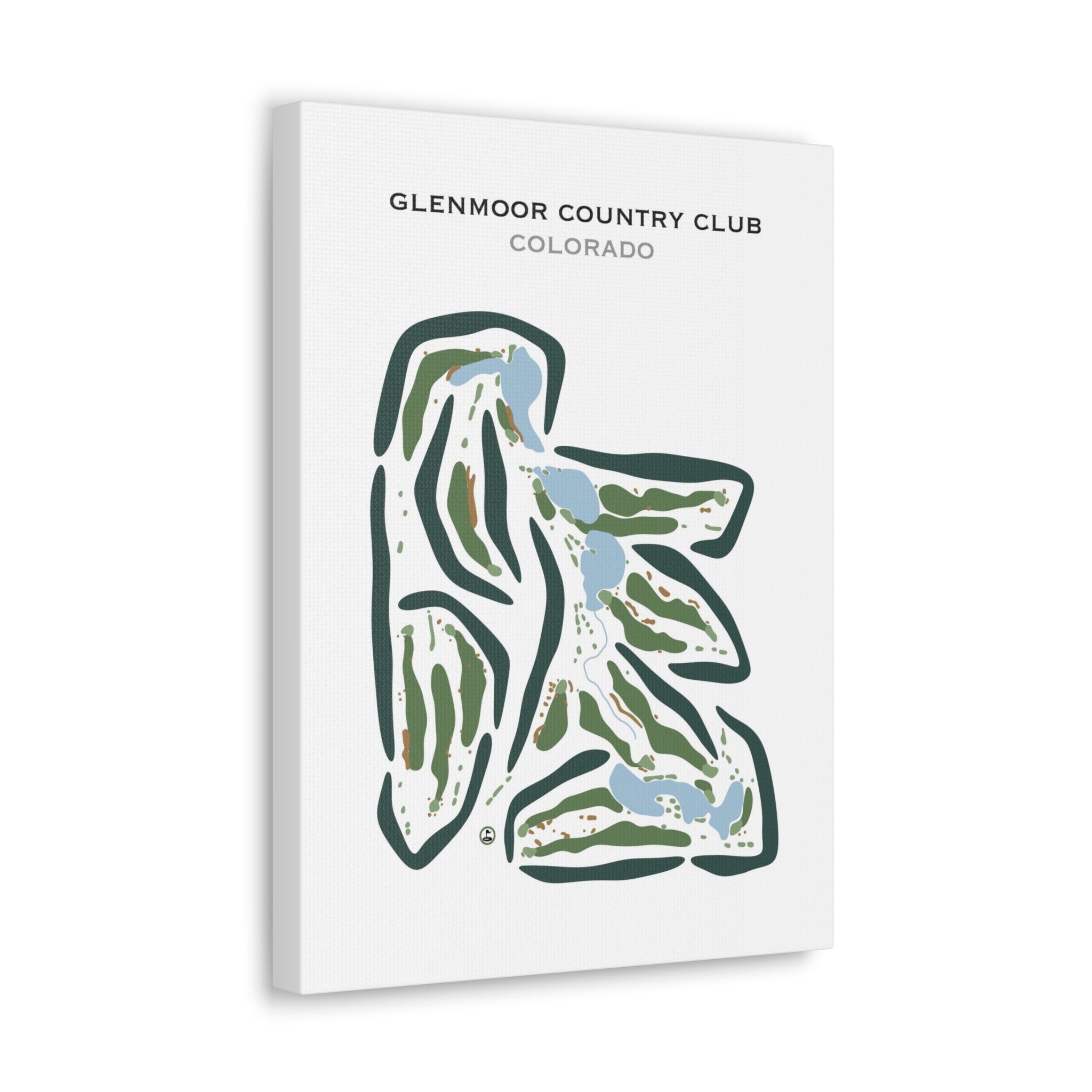 Glenmoor Country Club, Colorado - Printed Golf Courses