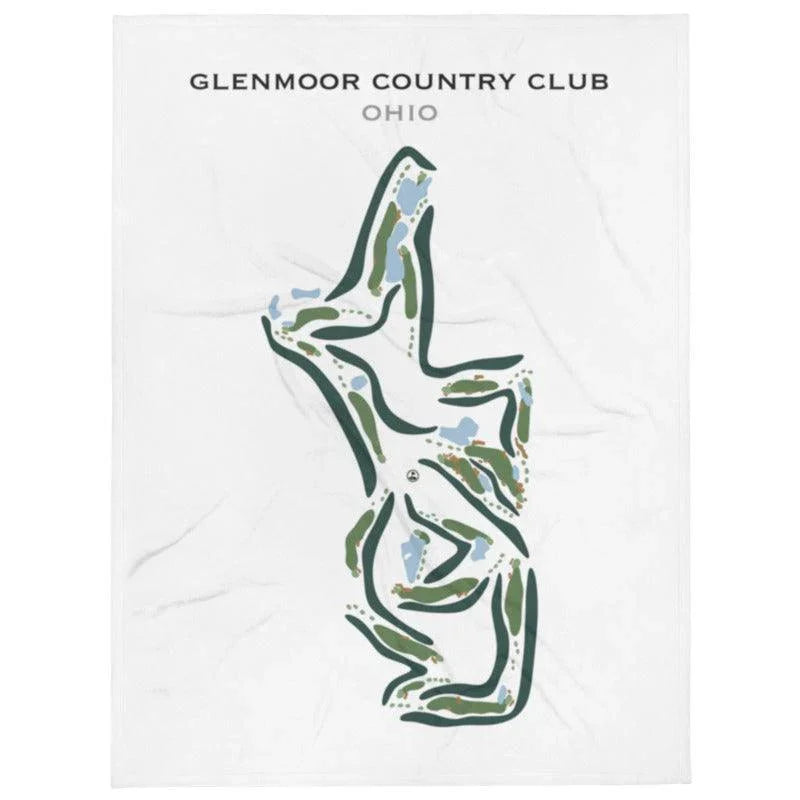 Glenmoor Country Club, Ohio - Printed Golf Courses