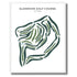 Glenmoor Golf Course, South Jordan Utah - Printed Golf Courses